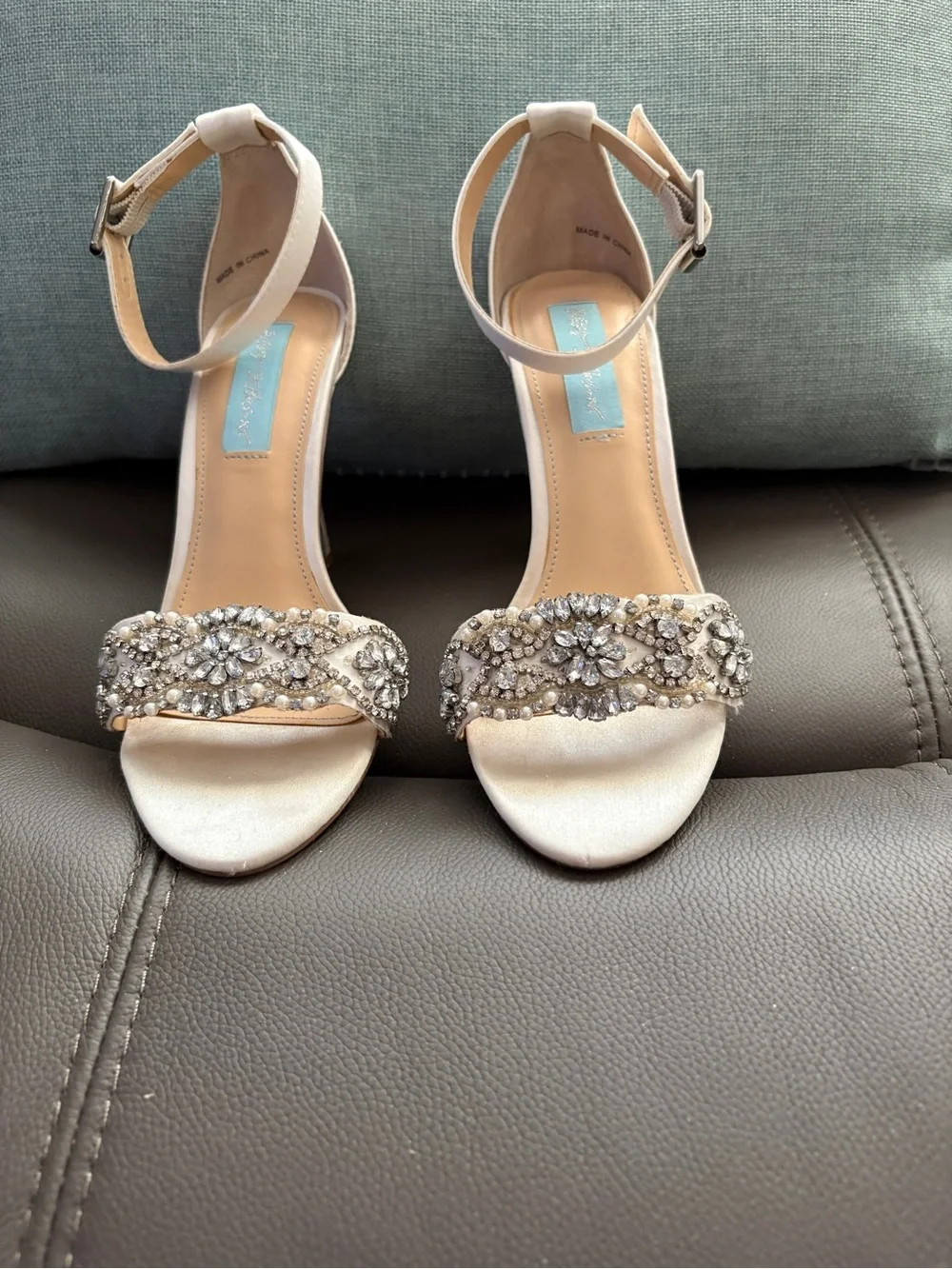 Betsey Johnson satin ivory